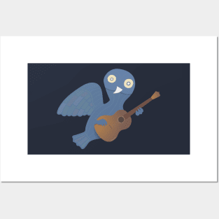 The Owl & the Ukulele Posters and Art